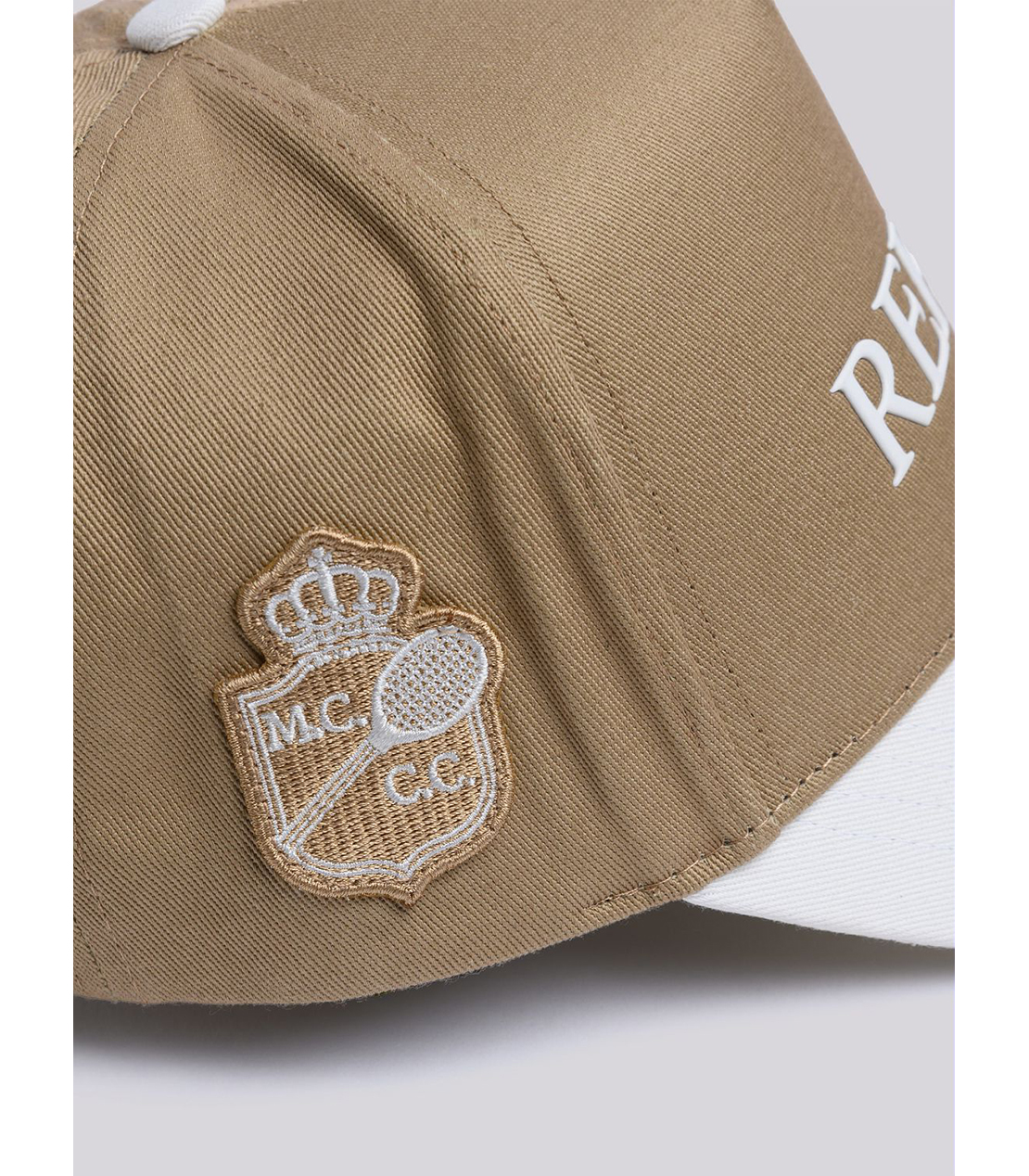 モンテカルロカントリークラブコレクション ピーク付きキャップ 詳細画像 カーキ 3